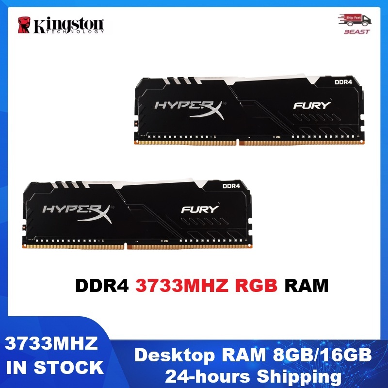 Sodimm Ddr4 - HYPERX FURY DDR4 Desktopgeheugen RGB Ram