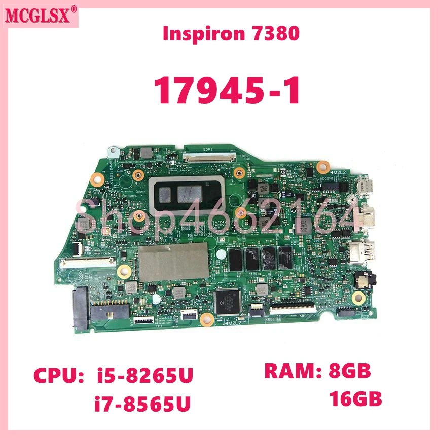 Ddr4 8Gb - 17945-1 Met I5-8265U I7-8565U CPU 8GB/16GB