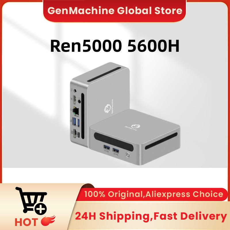    GenMachine Mini PC AMD Ryz - Ddr4 Desktop Ram recensie en prijs