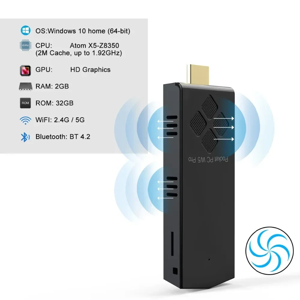 T5/W5 PRO Mini PC Windows 10 H - Ram Memory Module recensie en prijs