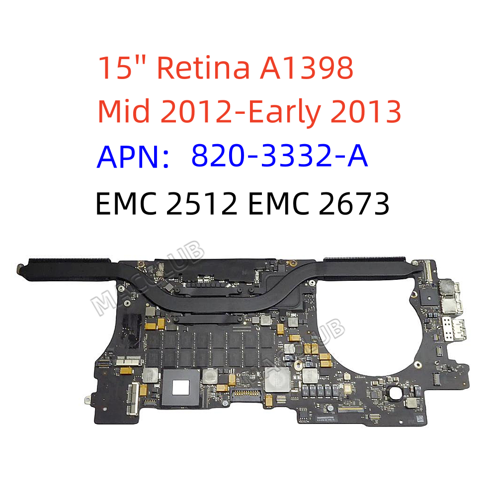 A1398 Laptop Moederbord Voor M - Ddr3 8Gb recensie en prijs