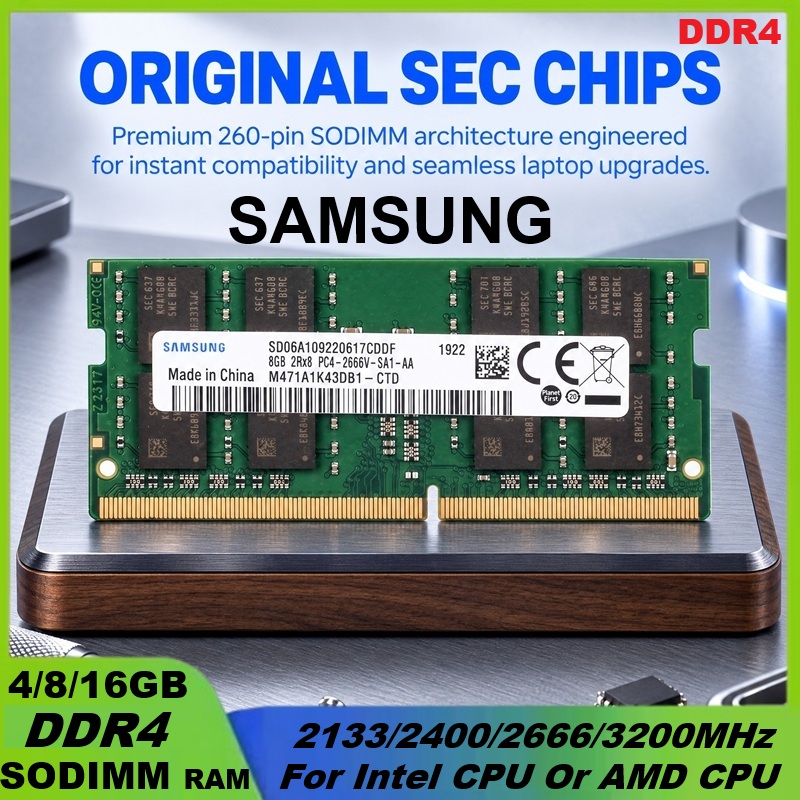 SAMSUNG DDR4 RAM 16GB 32GB 4GB - Sodimm Ddr4 recensie en prijs
